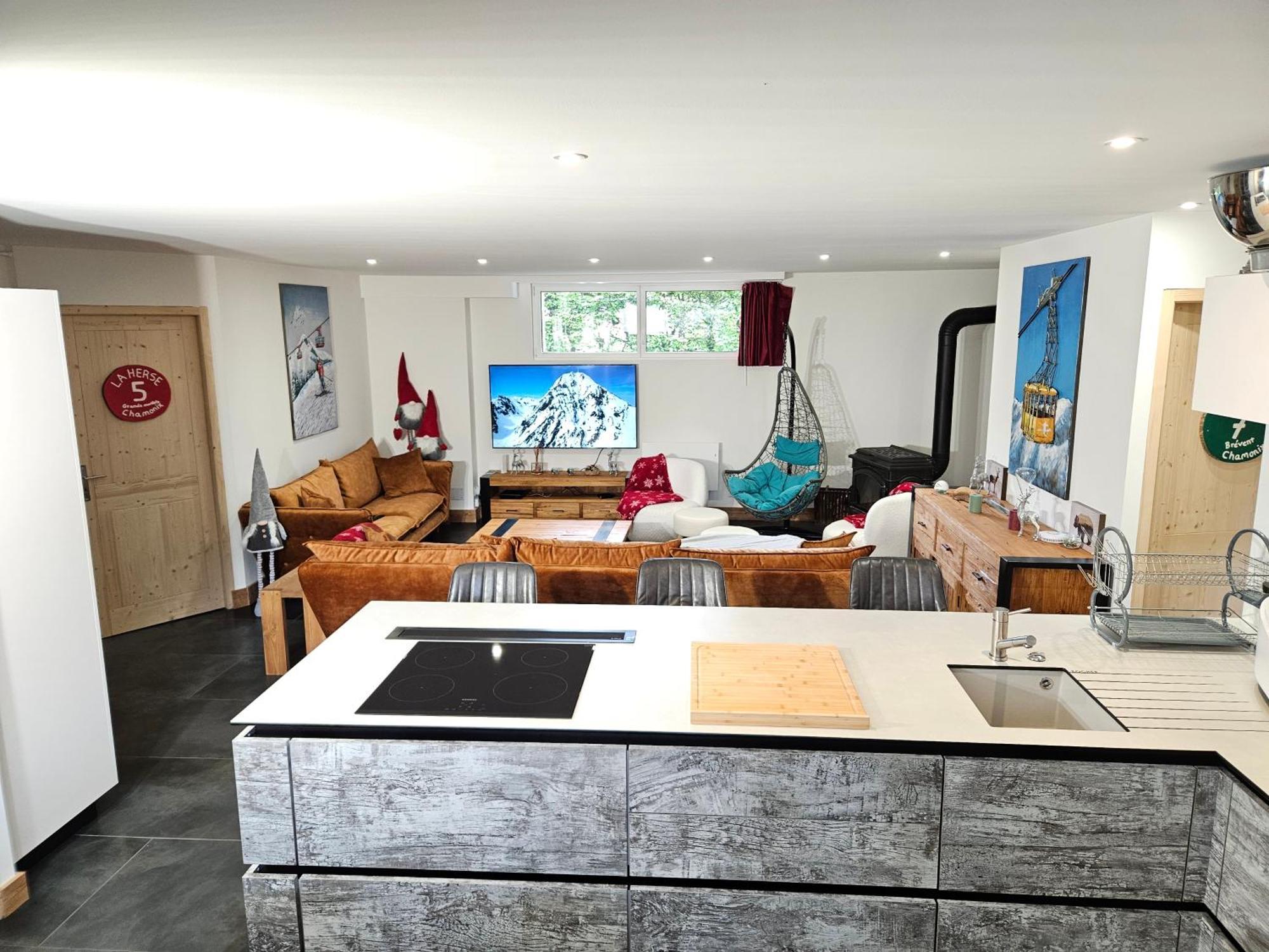 Les Fees Mer : Appart 150 M² Hypercentre Calme 10P Chamonix Exterior photo